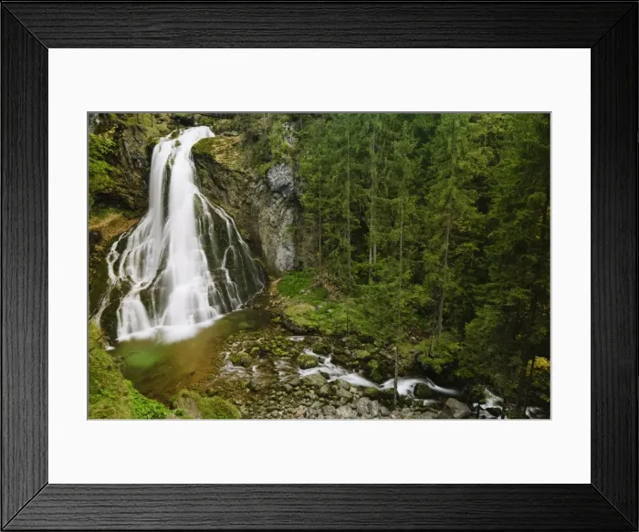 Framed Print : Gollinger Wasserfall, Golling, Austria, Europe Framed Print : Gollinger Wasserfall, Golling, Austria, Europe