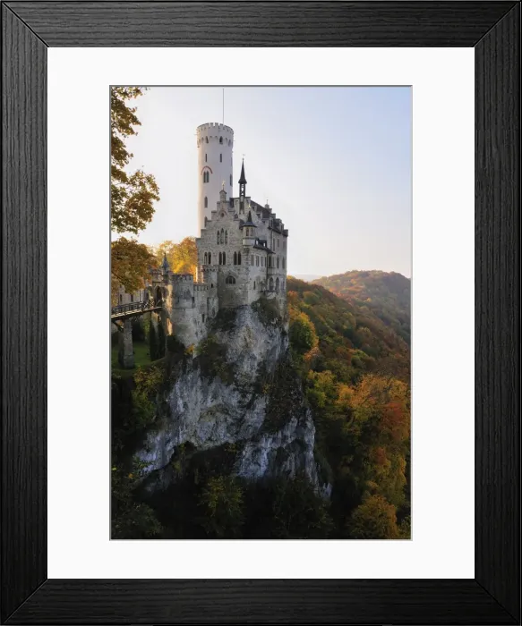 Framed Print : Castle Liechtenstein, Schwaebische Alb, Baden-Wurttemberg, Germany, Europe Framed Print : Castle Liechtenstein, Schwaebische Alb, Baden-Wurttemberg, Germany, Europe