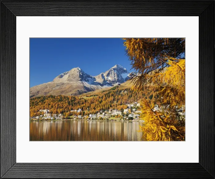 Framed Print : St. Moritzer See, St. Moritz, Switzerland, Europe Framed Print : St. Moritzer See, St. Moritz, Switzerland, Europe