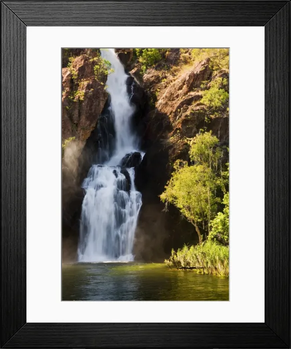 Framed Print : Wangi Falls, Litchfield National Park, Northern Territory, Australia, Pacific Framed Print : Wangi Falls, Litchfield National Park, Northern Territory, Australia, Pacific