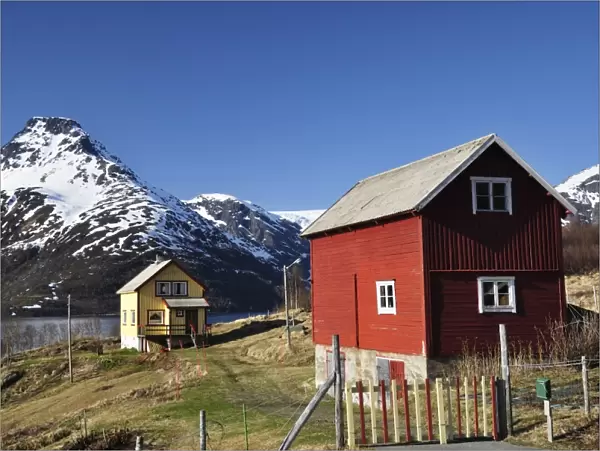 Isfjorden near Saltnes, Norway, Scandinavia, Europe