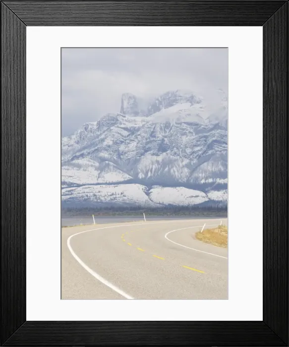 Framed Print : Yellowhead Highway, Jasper National Park, UNESCO World Heritage Site, Alberta Framed Print : Yellowhead Highway, Jasper National Park, UNESCO World Heritage Site, Alberta
