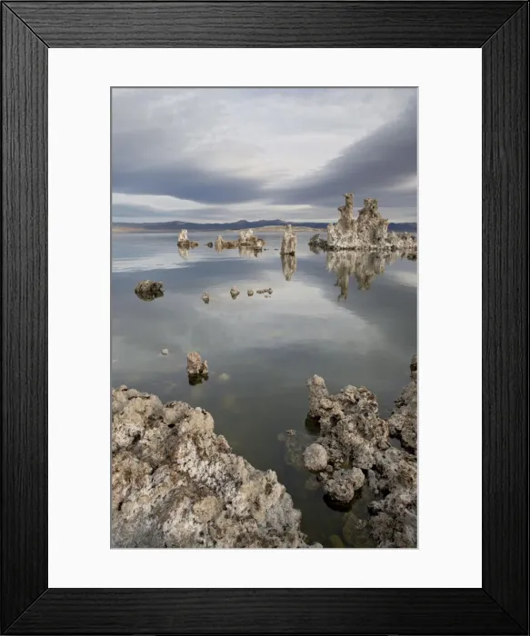 Framed Print : Tufa formations at dawn, Mono Lake, California, United States of America, North America Framed Print : Tufa formations at dawn, Mono Lake, California, United States of America, North America