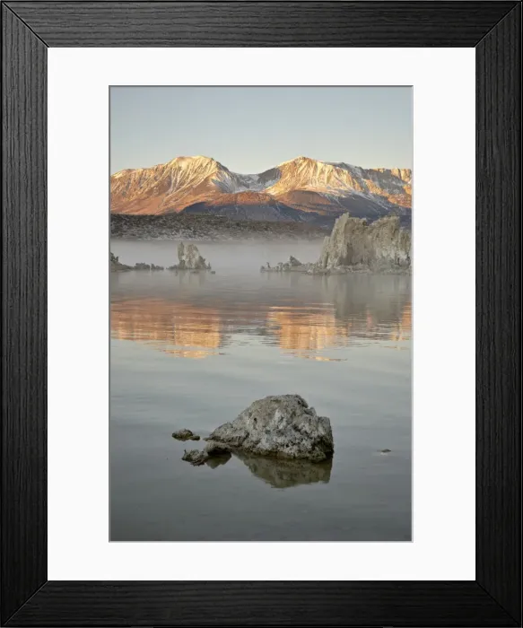 Framed Print : Morning light, Mono Lake, California, United States of America, North America Framed Print : Morning light, Mono Lake, California, United States of America, North America