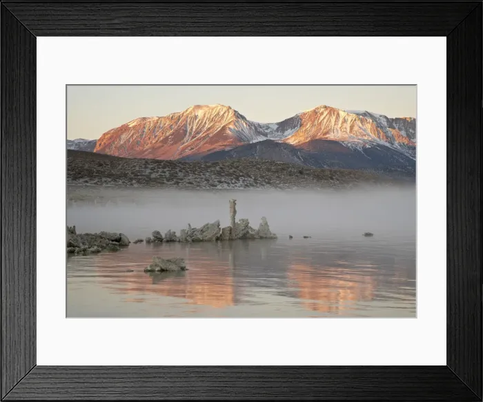 Framed Print : Morning light, Mono Lake, California, United States of America, North America Framed Print : Morning light, Mono Lake, California, United States of America, North America