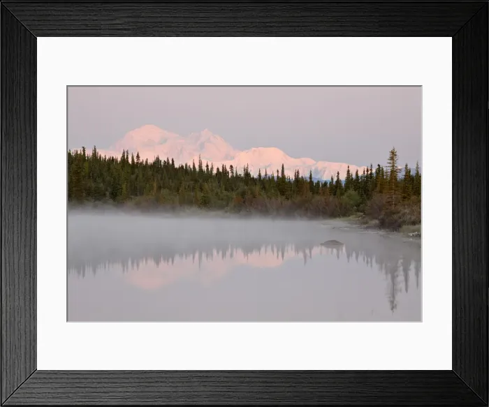 Framed Print : Mount McKinley (Mount Denali) reflected in a lake along the Denali Highway Framed Print : Mount McKinley (Mount Denali) reflected in a lake along the Denali Highway