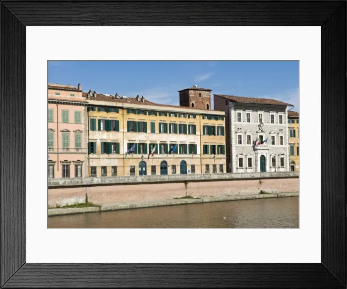 Framed Print : Lungarno Pacinotti, Arno River, Pisa, Tuscany, Italy, Europe Framed Print : Lungarno Pacinotti, Arno River, Pisa, Tuscany, Italy, Europe