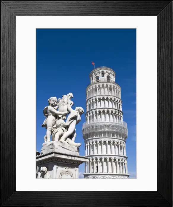Framed Print : The Leaning Tower of Pisa, Piazza dei Miracoli, UNESCO World Heritage Site Framed Print : The Leaning Tower of Pisa, Piazza dei Miracoli, UNESCO World Heritage Site