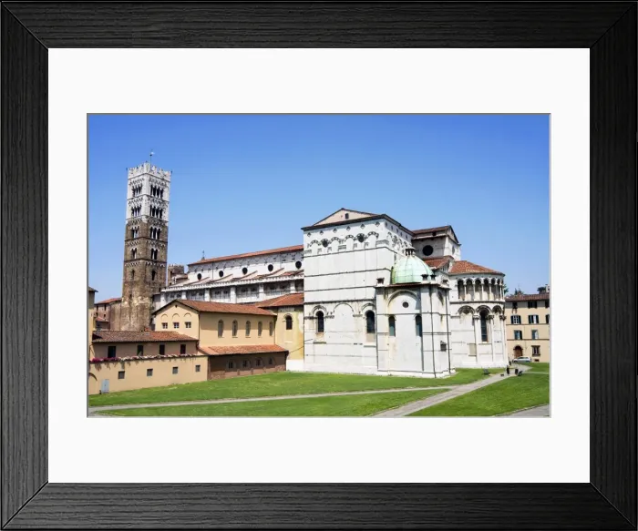 Framed Print : Church of San Martino, Lucca, Tuscany, Italy, Europe Framed Print : Church of San Martino, Lucca, Tuscany, Italy, Europe