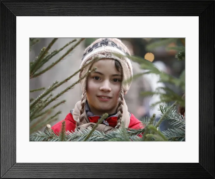 Framed Print : Boy at christmas, Munich, Germany, Europe Framed Print : Boy at christmas, Munich, Germany, Europe