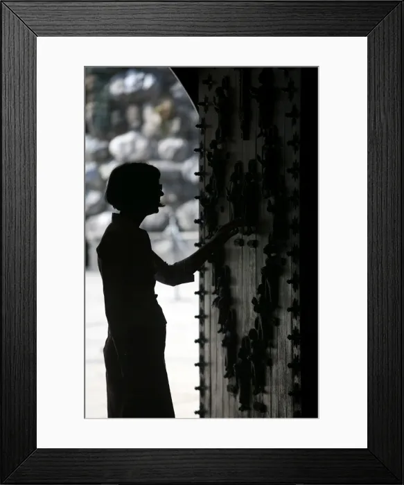 Framed Print : Santo Toribio monastery door, Liebana, Cantabria, Spain, Europe Framed Print : Santo Toribio monastery door, Liebana, Cantabria, Spain, Europe