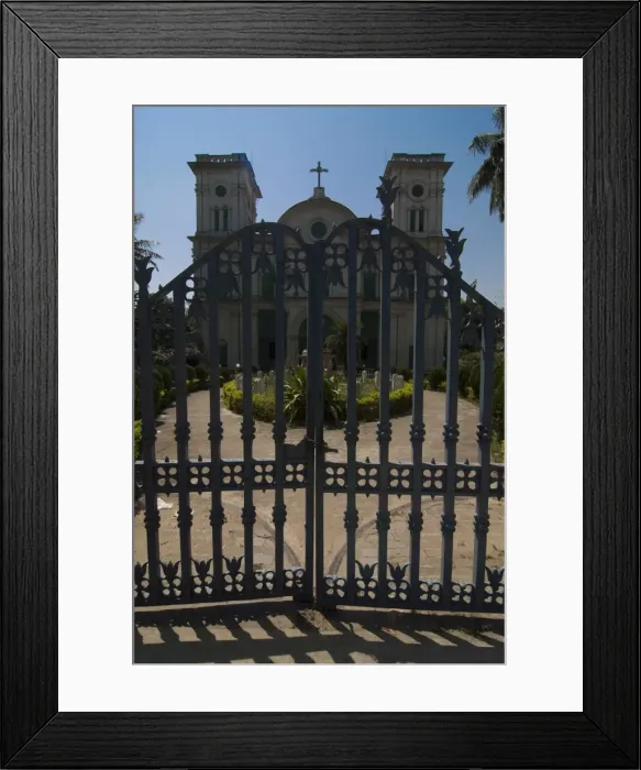 Framed Print : Notre Dame Cathedral, Kolkata, West Bengal, India, Asia Framed Print : Notre Dame Cathedral, Kolkata, West Bengal, India, Asia