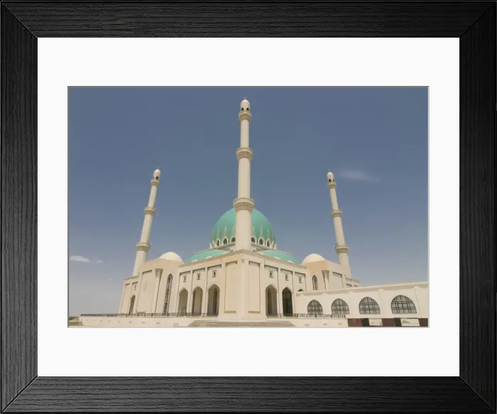 Framed Print : Saparmurat Haji Mosque, Geok Tepe, Turkmenistan, Central Asia, Asia Framed Print : Saparmurat Haji Mosque, Geok Tepe, Turkmenistan, Central Asia, Asia
