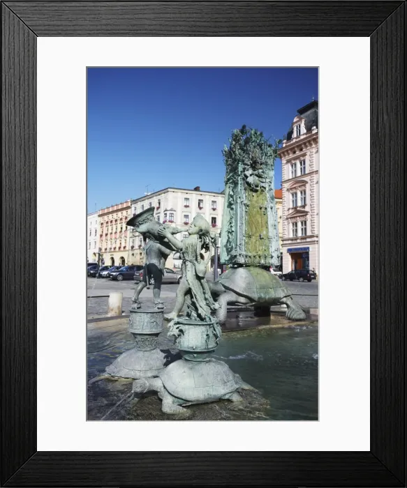 Framed Print : Arions Fountain in Upper Square (Horni Namesti), Olomouc, Moravia Framed Print : Arions Fountain in Upper Square (Horni Namesti), Olomouc, Moravia