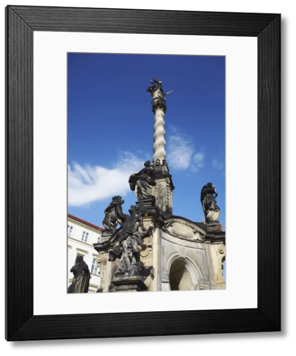Framed Print : Marian Plague Column in Lower Square (Dolni Namesti), Olomouc, Moravia Framed Print : Marian Plague Column in Lower Square (Dolni Namesti), Olomouc, Moravia