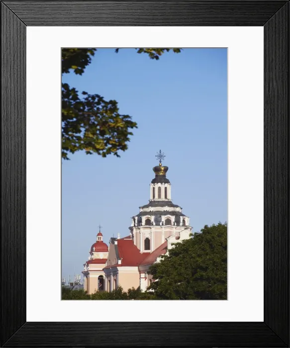 Framed Print : View of St. Casimirs Church, Vilnius, Lithuania, Baltic States, Europe Framed Print : View of St. Casimirs Church, Vilnius, Lithuania, Baltic States, Europe