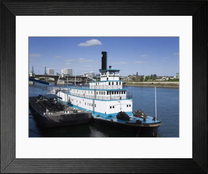 Framed Print : Maritime Museum on the Willamette River in Waterfront Park, Portland, Oregon Framed Print : Maritime Museum on the Willamette River in Waterfront Park, Portland, Oregon