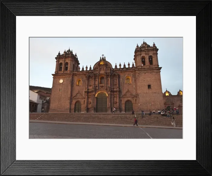 Framed Print : Cathedral of Santo Domingo, Cuzco, Peru, South America Framed Print : Cathedral of Santo Domingo, Cuzco, Peru, South America