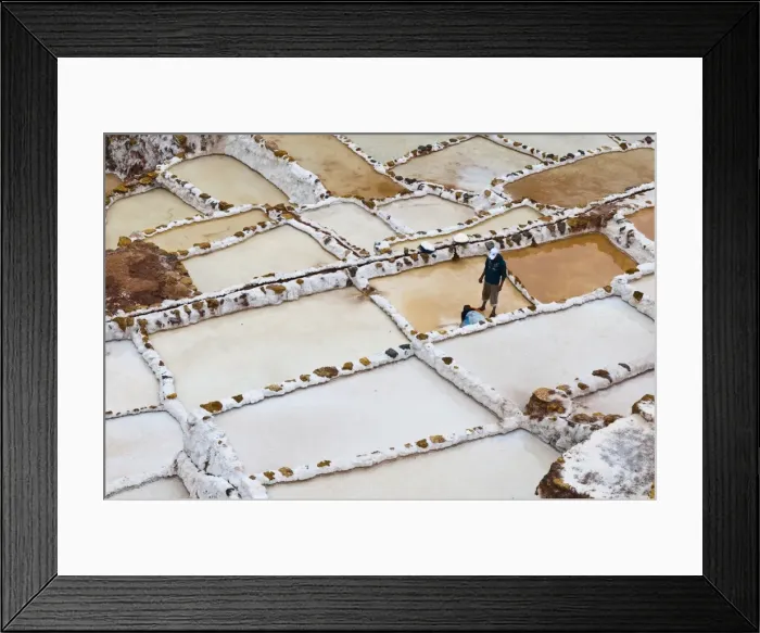Framed Print : Salinas De Maras (salt ponds), Cuzco, Peru, South America Framed Print : Salinas De Maras (salt ponds), Cuzco, Peru, South America
