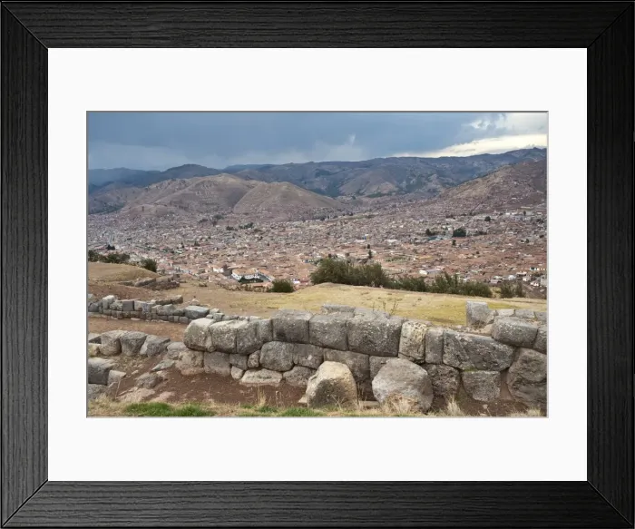 Framed Print : Sacsayhuaman, Cuzco, Peru, South America Framed Print : Sacsayhuaman, Cuzco, Peru, South America