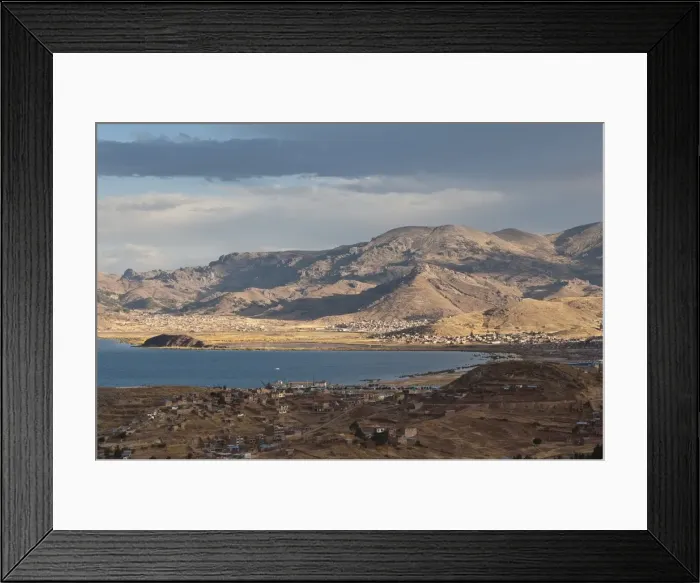 Framed Print : Puno, Peru, South America Framed Print : Puno, Peru, South America