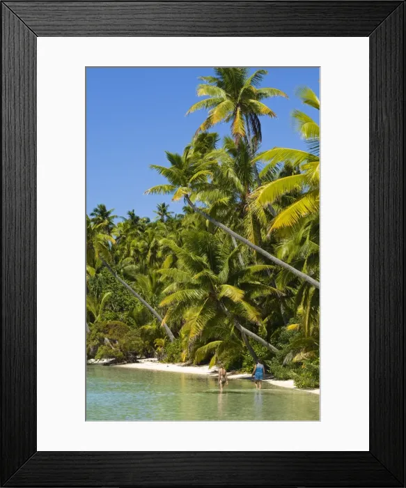 Framed Print : Aitutaki, Cook Islands, South Pacific, Pacific Framed Print : Aitutaki, Cook Islands, South Pacific, Pacific