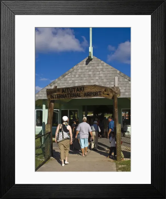 Framed Print : Aitutaki, Cook Islands, South Pacific, Pacific Framed Print : Aitutaki, Cook Islands, South Pacific, Pacific