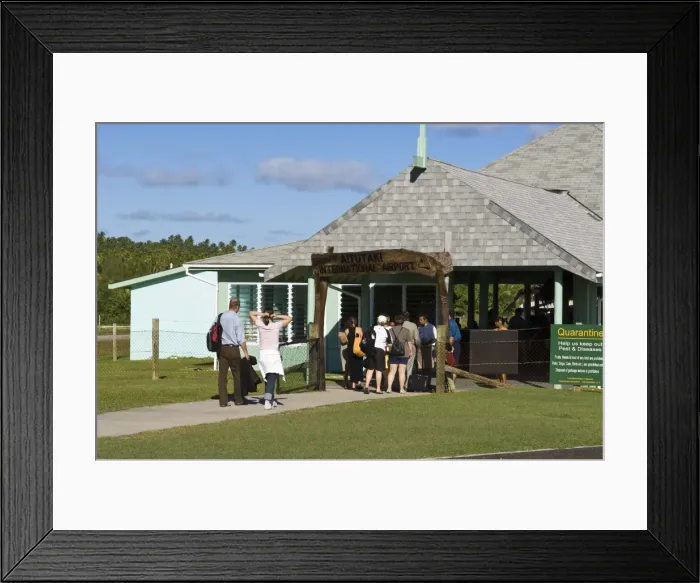 Framed Print : Aitutaki, Cook Islands, South Pacific, Pacific Framed Print : Aitutaki, Cook Islands, South Pacific, Pacific