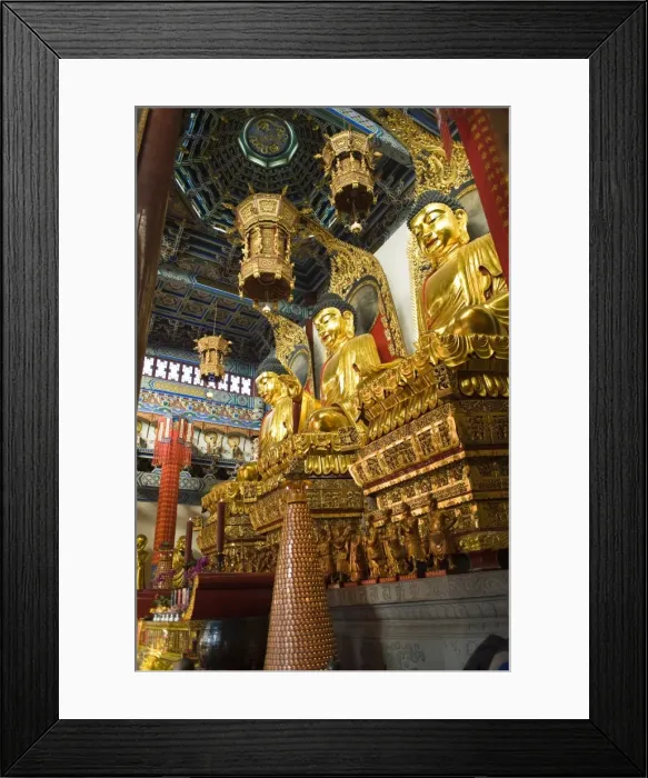 Framed Print : Statues of the Buddha, Jinshan (Golden Hill) Temple, Zhenjiang, Jiangsu, China Framed Print : Statues of the Buddha, Jinshan (Golden Hill) Temple, Zhenjiang, Jiangsu, China