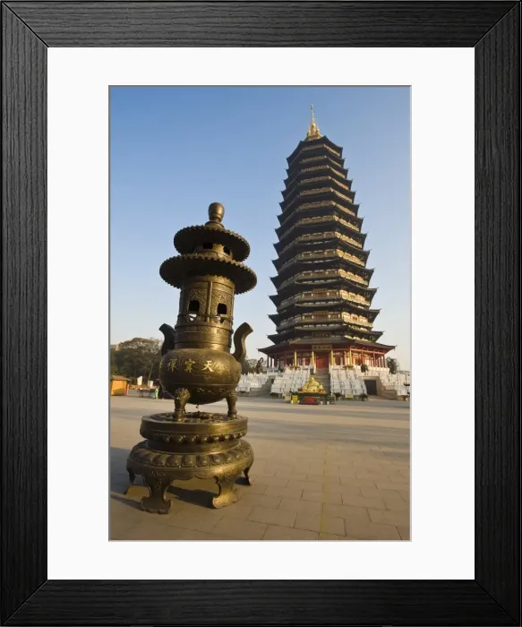 Framed Print : Tianning Temple, Changzhou, Jiangsu, China Framed Print : Tianning Temple, Changzhou, Jiangsu, China