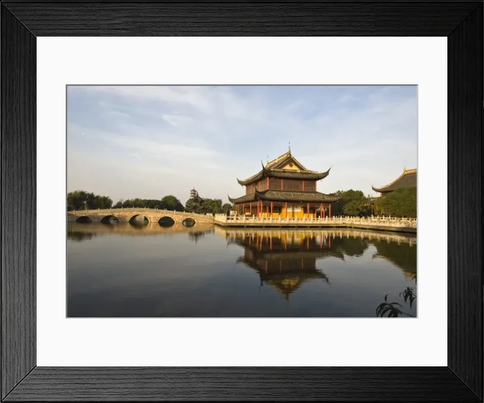 Framed Print : Quanfu Temple, Zhouzhuang, Jiangsu, China Framed Print : Quanfu Temple, Zhouzhuang, Jiangsu, China