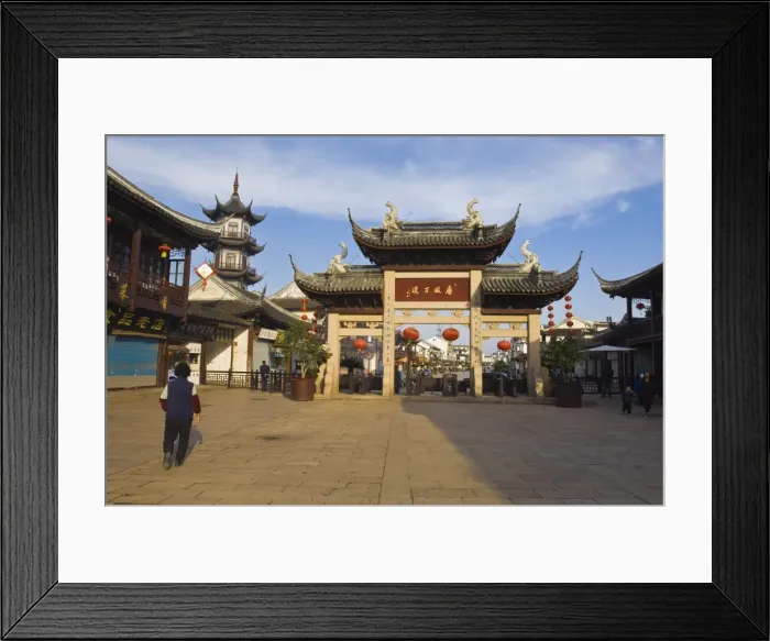 Framed Print : Zhouzhuang, Jiangsu, China Framed Print : Zhouzhuang, Jiangsu, China