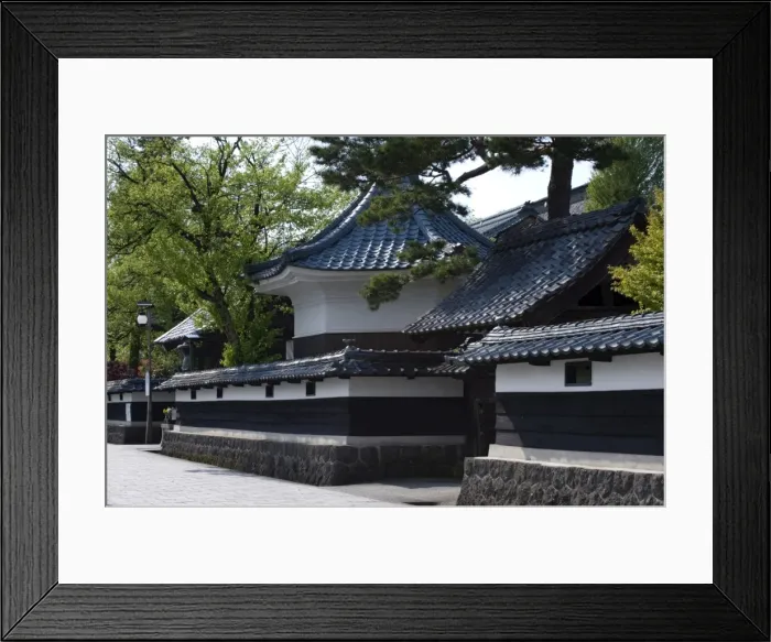 Framed Print : Main gate of Choshoji Temple in the Teramachi temple district of Echizen-Ono in Fukui Framed Print : Main gate of Choshoji Temple in the Teramachi temple district of Echizen-Ono in Fukui
