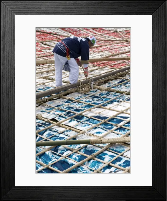 Framed Print : Sagami Kite Festival which boasts the largest kite in Japan at over 14 meters square Framed Print : Sagami Kite Festival which boasts the largest kite in Japan at over 14 meters square
