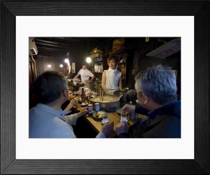 Framed Print : 1940s era Omoide Yokocho (Memory Lane) restaurant alley district in Shinjuku Framed Print : 1940s era Omoide Yokocho (Memory Lane) restaurant alley district in Shinjuku