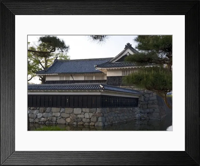 Framed Print : The 16th century Matsumoto Castle, mostly original construction and a National Treasure of Japan Framed Print : The 16th century Matsumoto Castle, mostly original construction and a National Treasure of Japan
