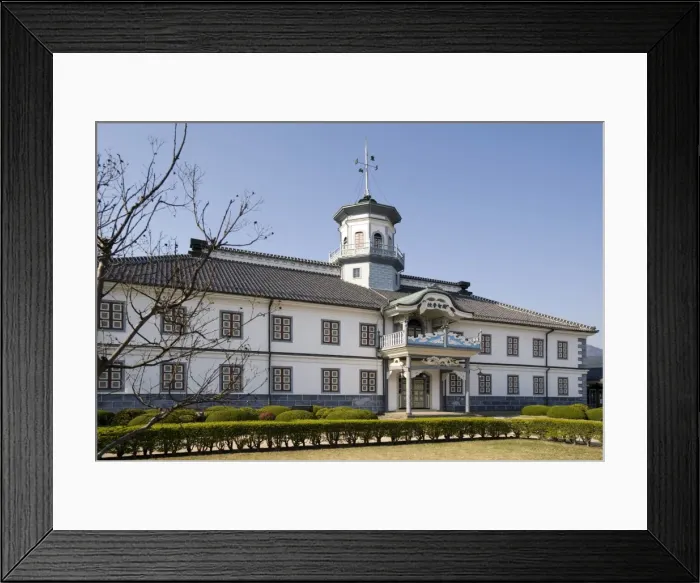 Framed Print : Former Taisha Period Kaichi School, listed as a National Important Cultural Property Framed Print : Former Taisha Period Kaichi School, listed as a National Important Cultural Property