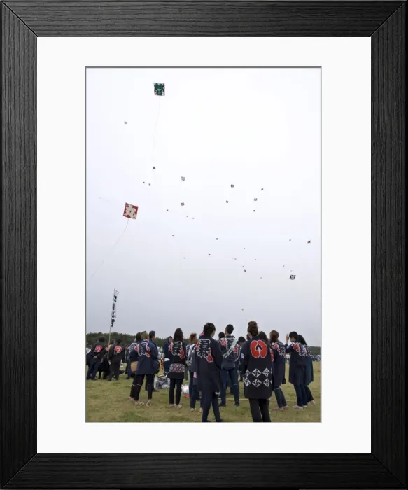 Framed Print : Annual Takoage Gassen (Kite Fighting Festival) in Hamamatsu, Shizuoka, Japan Framed Print : Annual Takoage Gassen (Kite Fighting Festival) in Hamamatsu, Shizuoka, Japan