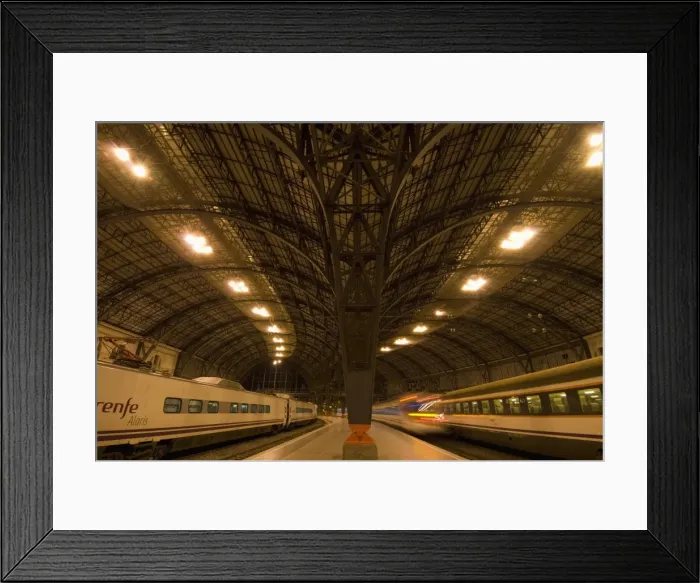 Framed Print : Estacio de Franca, railway station in Barcelona, Catalonia, Spain, Europe Framed Print : Estacio de Franca, railway station in Barcelona, Catalonia, Spain, Europe