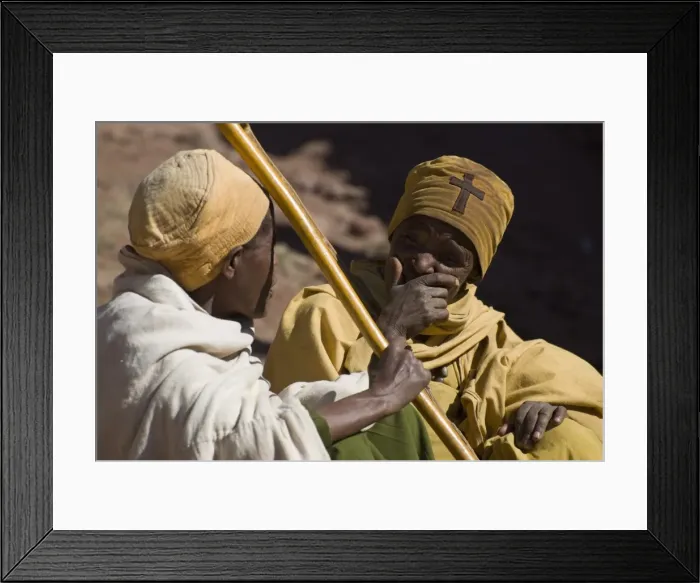 Framed Print : Pilgrims during the celebrations for the Orthodox Christmas in Lalibela, Ethiopia, Africa Framed Print : Pilgrims during the celebrations for the Orthodox Christmas in Lalibela, Ethiopia, Africa