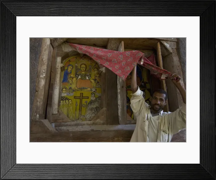 Framed Print : Ura Kidane Meret monastery, Tana Lake, Ethiopia, Africa Framed Print : Ura Kidane Meret monastery, Tana Lake, Ethiopia, Africa