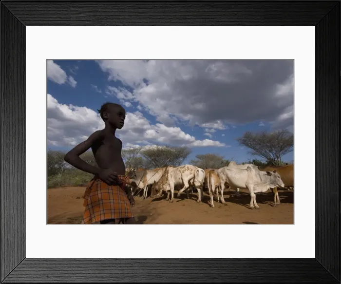 Framed Print : Hamer boy attending at bull jumping ceremony near Turmi, Omo region, Ethiopia, Africa Framed Print : Hamer boy attending at bull jumping ceremony near Turmi, Omo region, Ethiopia, Africa