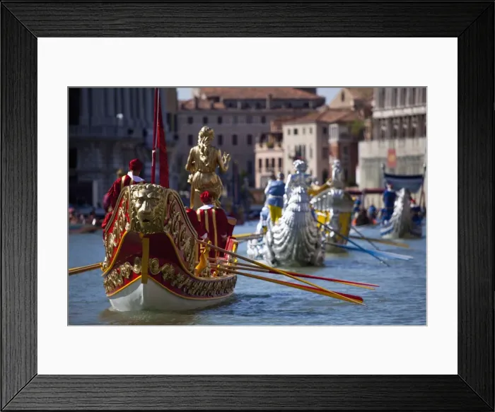 Framed Print : Historical water pageant during the Regata Storica 2009, Venice, Veneto, Italy, Europe Framed Print : Historical water pageant during the Regata Storica 2009, Venice, Veneto, Italy, Europe