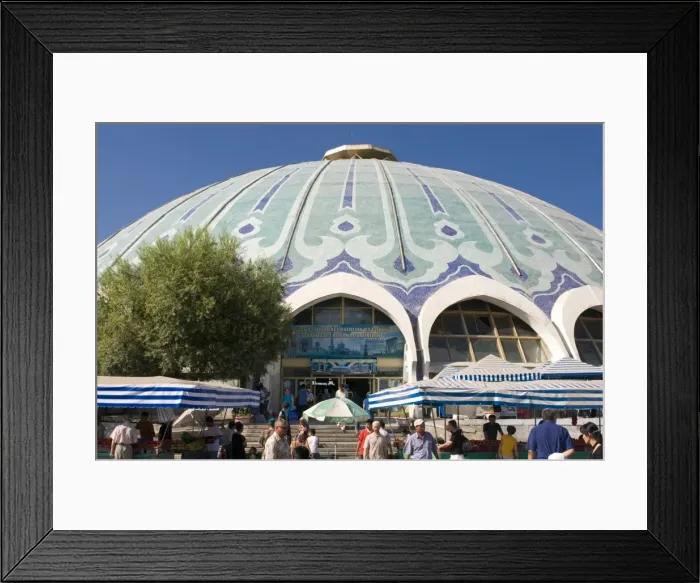 Framed Print : Chorsu Bazaar, Tashkent, Uzbekistan, Central Asia, Asia Framed Print : Chorsu Bazaar, Tashkent, Uzbekistan, Central Asia, Asia