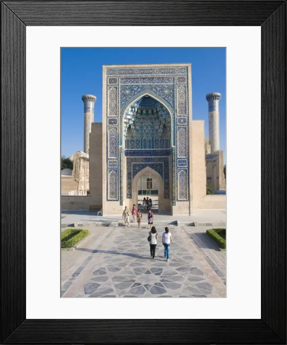 Framed Print : Guri Amir Mausoleum, UNESCO World Heritage Site, Samarkand, Uzbekistan Framed Print : Guri Amir Mausoleum, UNESCO World Heritage Site, Samarkand, Uzbekistan