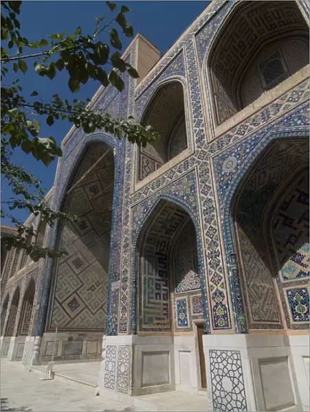 Ulugh Begs Medressa at the Registan, UNESCO World Heritage Site, Samarkand