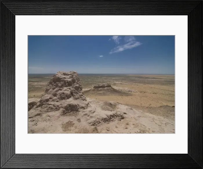 Framed Print : Old fortress of Ayaz Qala, Karakalpakstan, Uzbekistan, Central Asia, Asia Framed Print : Old fortress of Ayaz Qala, Karakalpakstan, Uzbekistan, Central Asia, Asia