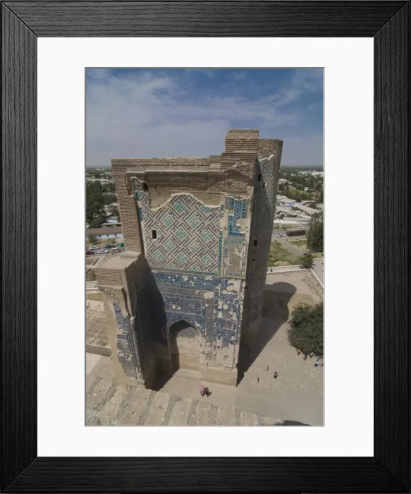 Framed Print : Ak-Sarai Palace, Timurs Summer Palace, Shakhrisyabz, Uzbekistan, Central Asia Framed Print : Ak-Sarai Palace, Timurs Summer Palace, Shakhrisyabz, Uzbekistan, Central Asia