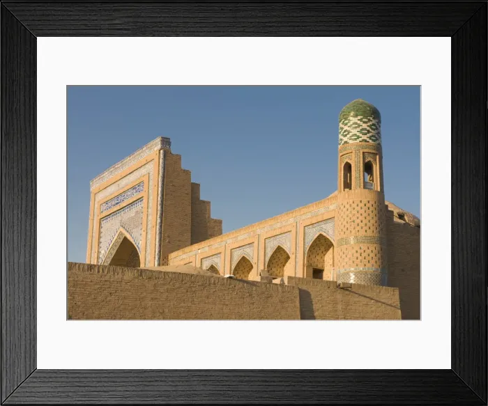Framed Print : Medressa at Ichon Qala (Itchan Kala) Fortress, UNESCO World Heritage Site Framed Print : Medressa at Ichon Qala (Itchan Kala) Fortress, UNESCO World Heritage Site