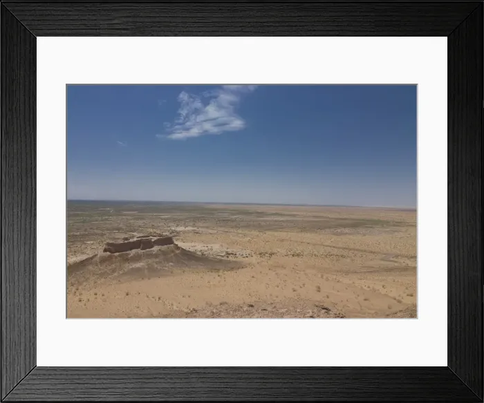 Framed Print : Ayaz Qala, old fortress, Karakalpakatan, Uzbekistan, Central Asia Framed Print : Ayaz Qala, old fortress, Karakalpakatan, Uzbekistan, Central Asia